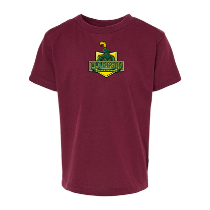 Clarkson Golden Knights BELLA  CANVAS Toddler Jersey Tee