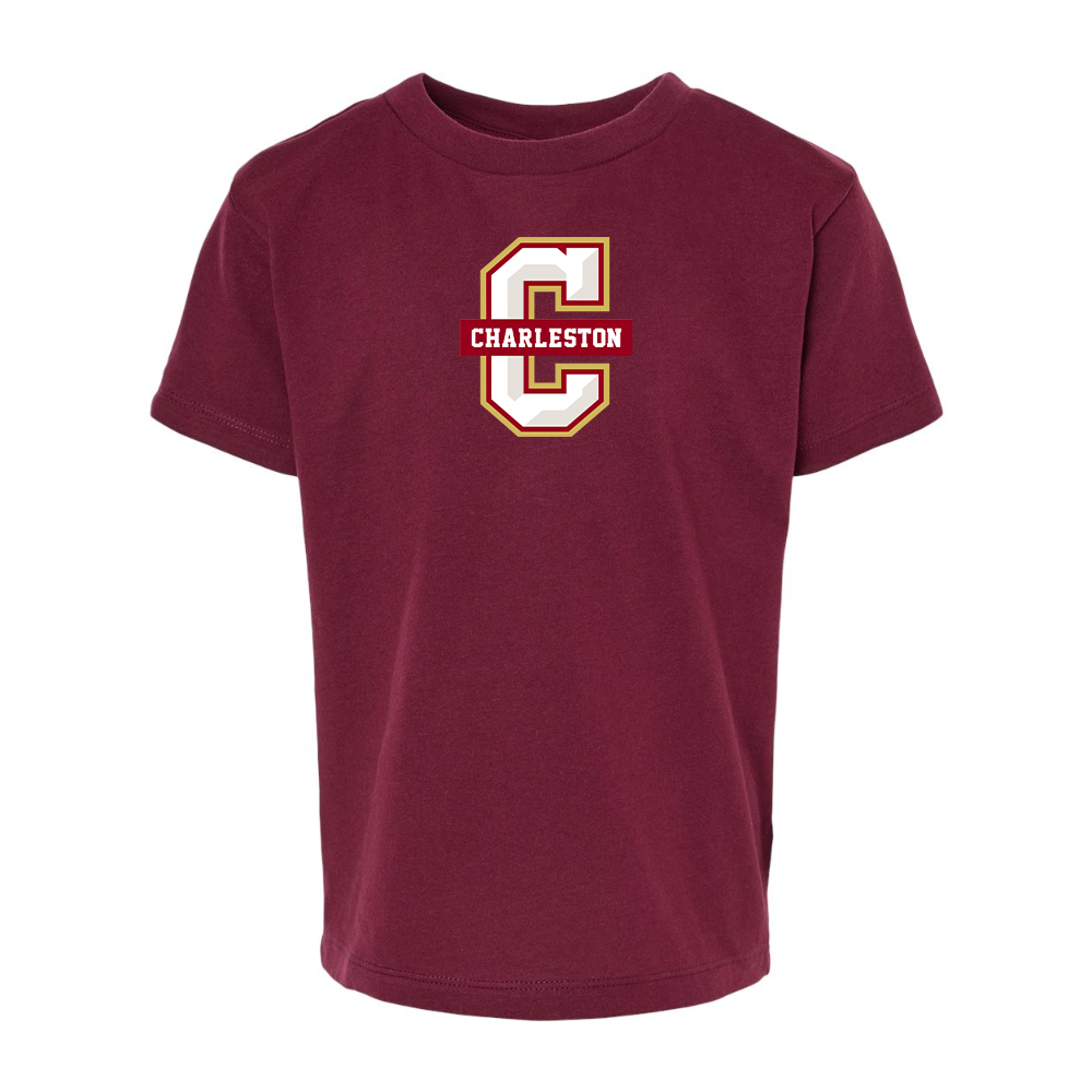 Charleston Cougars BELLA  CANVAS Toddler Jersey Tee