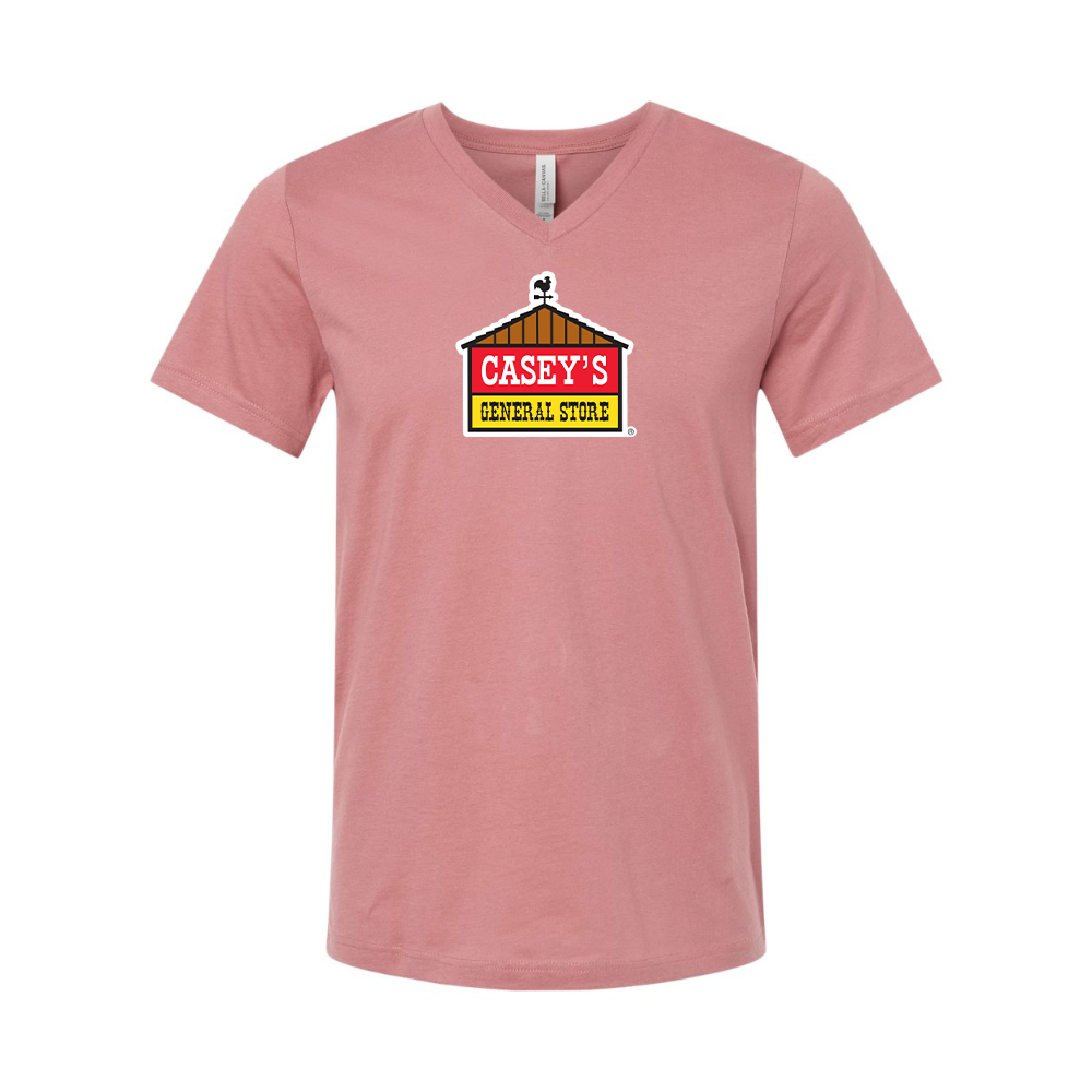 Casey's General Store BELLA  CANVAS - Jersey V-Neck T-Shirt