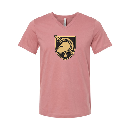 Army Black Knights BELLA  CANVAS - Jersey V-Neck T-Shirt