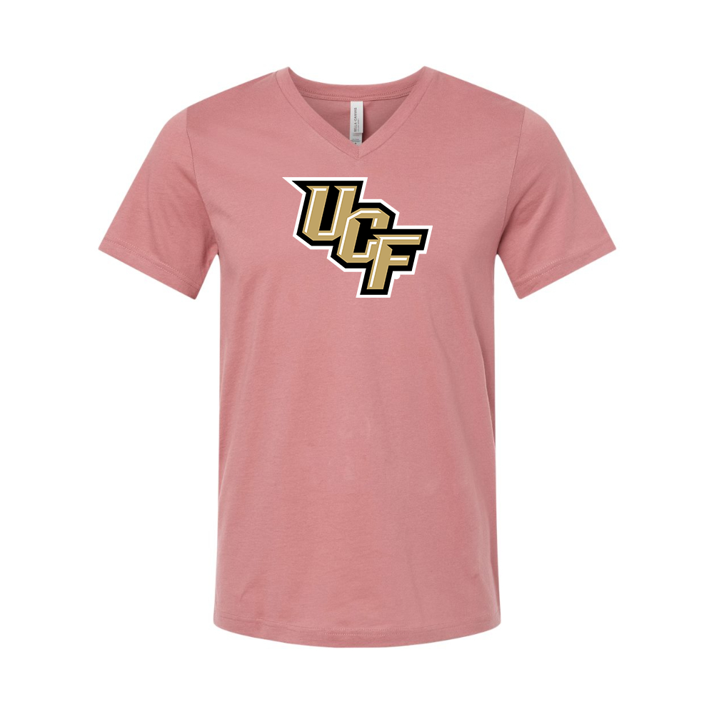 Central Florida Knights   BELLA  CANVAS - Jersey V-Neck T-Shirt