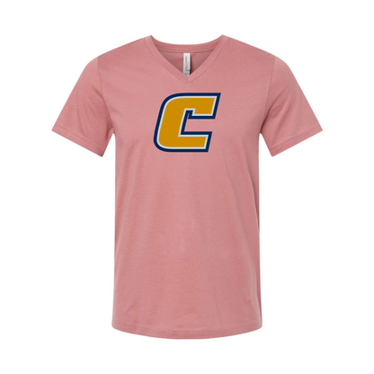 Chattanooga Mocs BELLA  CANVAS - Jersey V-Neck T-Shirt