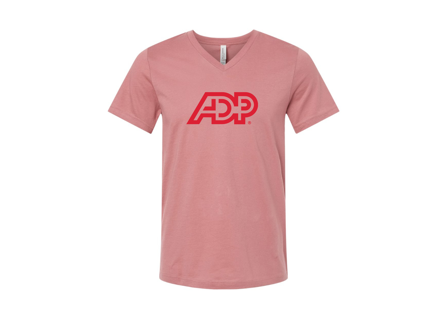 ADP Logo BELLA  CANVAS - Jersey V-Neck T-Shirt