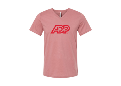 ADP Logo BELLA  CANVAS - Jersey V-Neck T-Shirt
