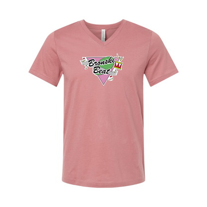 Bronski Beat BELLA  CANVAS - Jersey V-Neck T-Shirt
