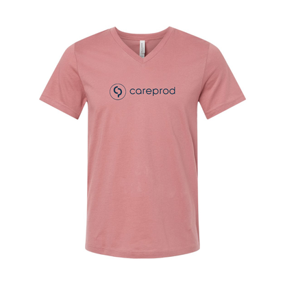 Careprod   BELLA  CANVAS - Jersey V-Neck T-Shirt