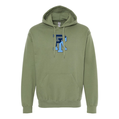 Men's Rhode Island Rams Logo Softstyle Midweight Hooded Sweatshirt