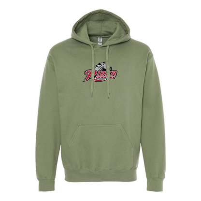 Men's Rider Broncs Logo Softstyle Midweight Hooded Sweatshirt