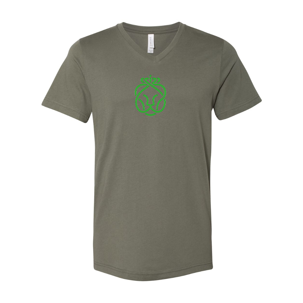 Ahold Delhaize Symbol BELLA  CANVAS - Jersey V-Neck T-Shirt