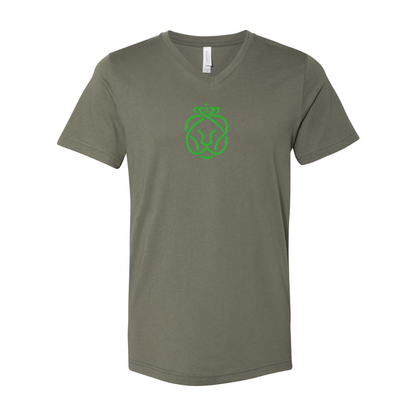 Ahold Delhaize Symbol BELLA  CANVAS - Jersey V-Neck T-Shirt