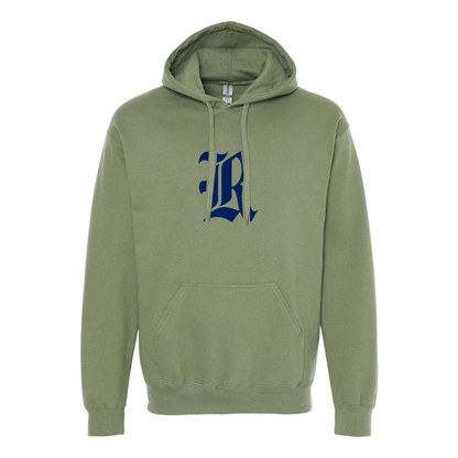 Men's Rice Owls Logo Softstyle Midweight Hooded Sweatshirt