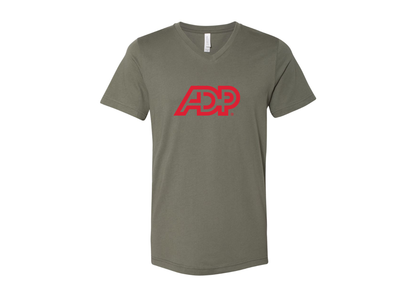 ADP Logo BELLA  CANVAS - Jersey V-Neck T-Shirt