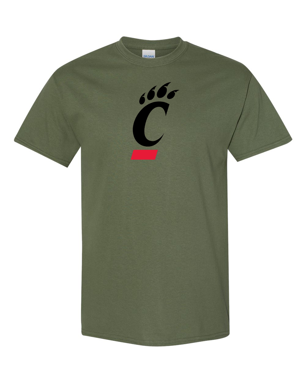 Men's  Cincinnati Bearcats Gildan Heavy Cotton T-Shirt
