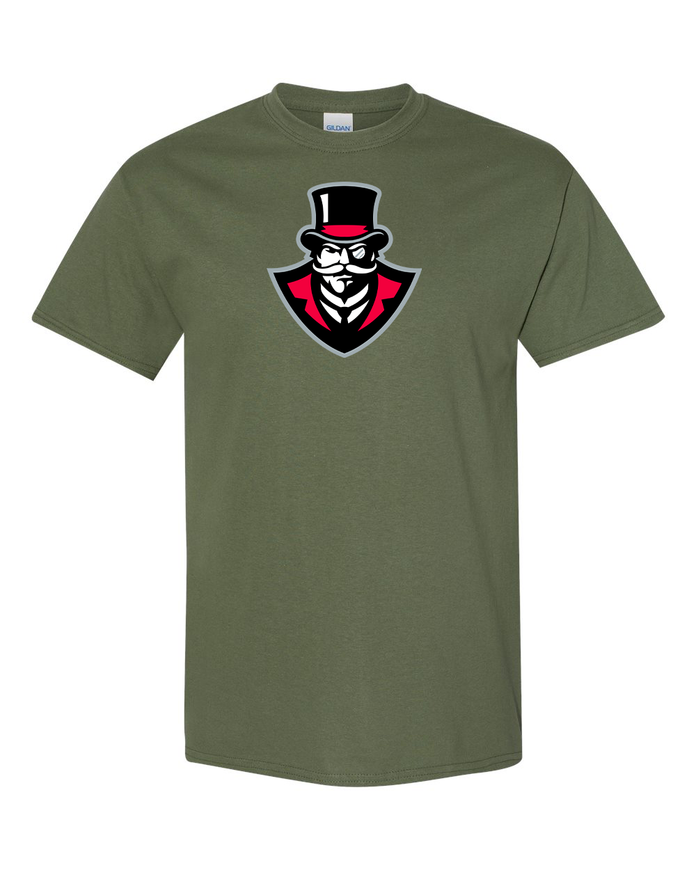 Men's  Austin Peay Governors  Gildan Heavy Cotton T-Shirt