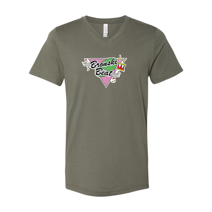 Bronski Beat BELLA  CANVAS - Jersey V-Neck T-Shirt