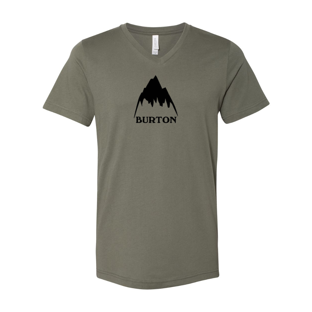 Burton Mountain  BELLA  CANVAS - Jersey V-Neck T-Shirt