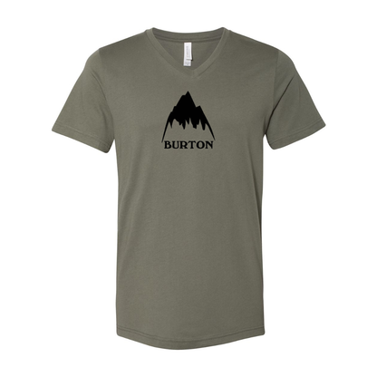 Burton Mountain  BELLA  CANVAS - Jersey V-Neck T-Shirt