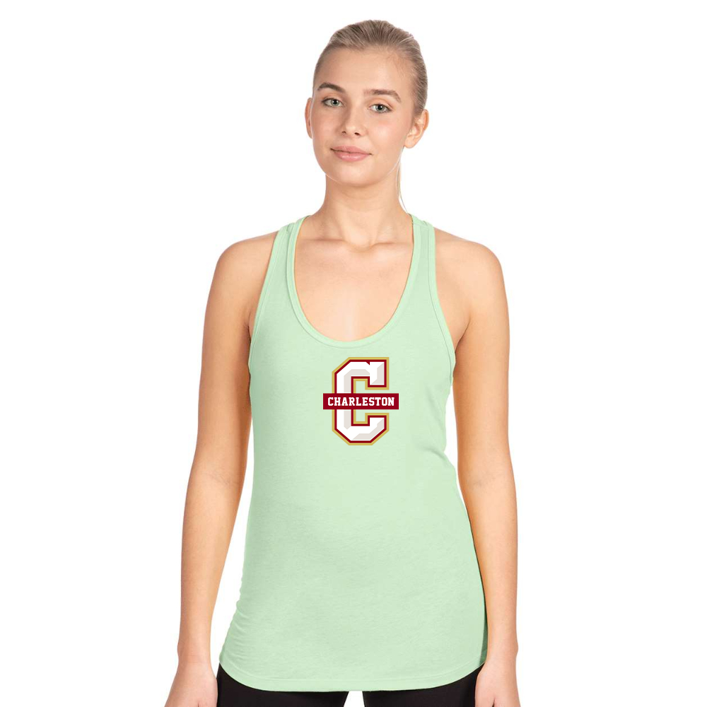 Women's Charleston Cougars Next Level Ideal Racerback Tank