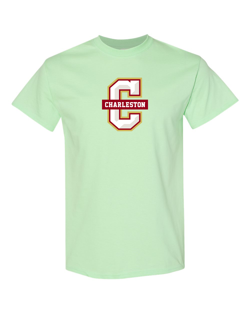 Men's  Charleston Cougars Gildan Heavy Cotton T-Shirt