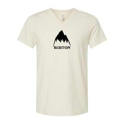 Burton Mountain  BELLA  CANVAS - Jersey V-Neck T-Shirt