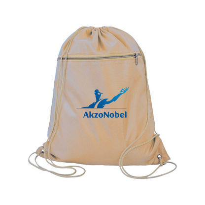 AkzoNobel Logo Q-Tees - Polyester Cinchpack