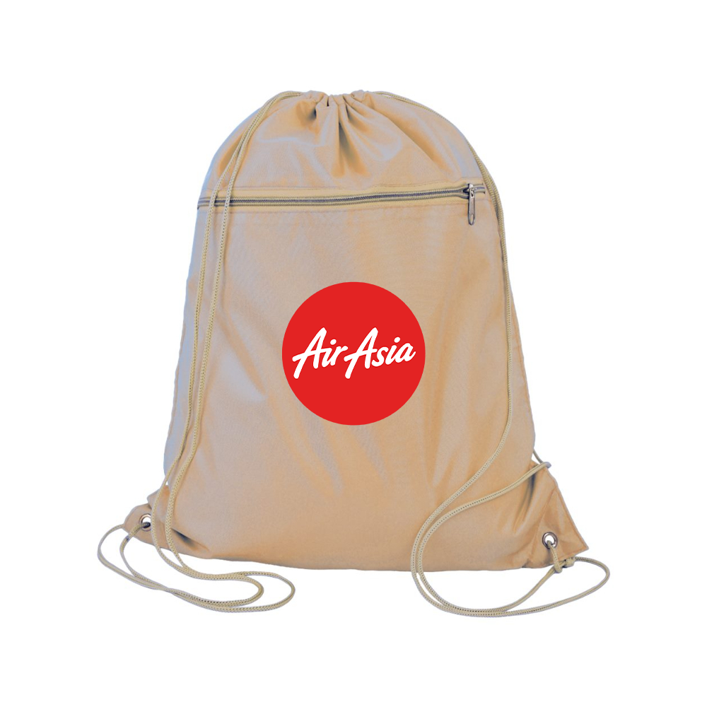 Air Asia Logo Q-Tees - Polyester Cinchpack