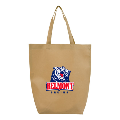 Belmont Bruins Q-Tees Non-Woven Gusset Bottom Tote