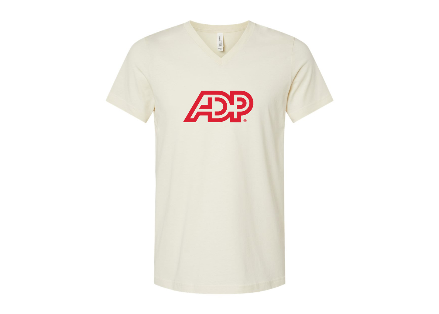 ADP Logo BELLA  CANVAS - Jersey V-Neck T-Shirt