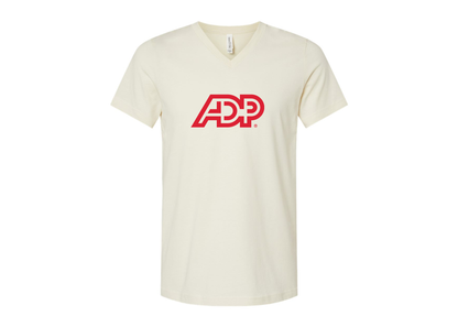 ADP Logo BELLA  CANVAS - Jersey V-Neck T-Shirt