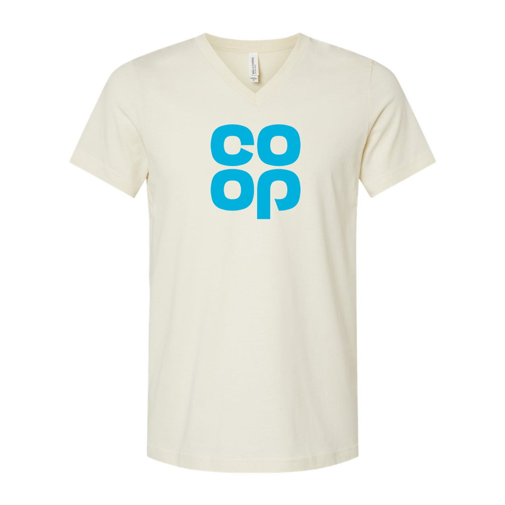 CoOp  BELLA  CANVAS - Jersey V-Neck T-Shirt