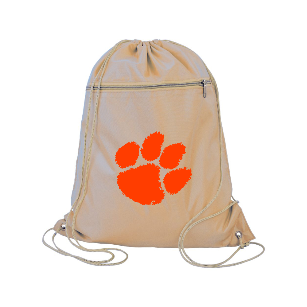 Clemson Tigers Q-Tees - Polyester Cinchpack