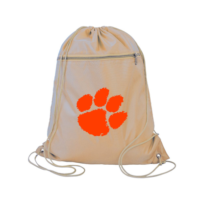 Clemson Tigers Q-Tees - Polyester Cinchpack