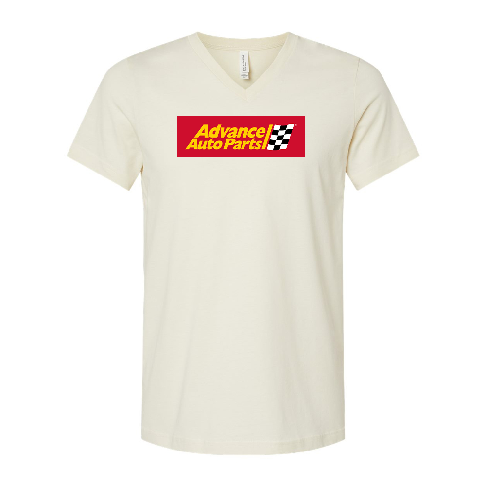 Advance Auto Parts Logo BELLA  CANVAS - Jersey V-Neck T-Shirt