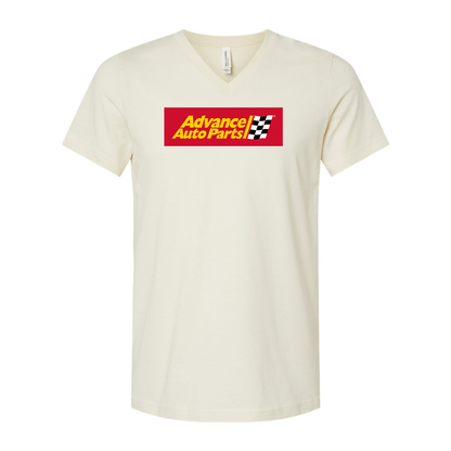 Advance Auto Parts Logo BELLA  CANVAS - Jersey V-Neck T-Shirt