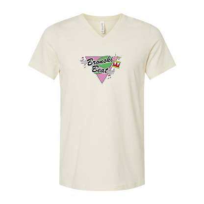 Bronski Beat BELLA  CANVAS - Jersey V-Neck T-Shirt