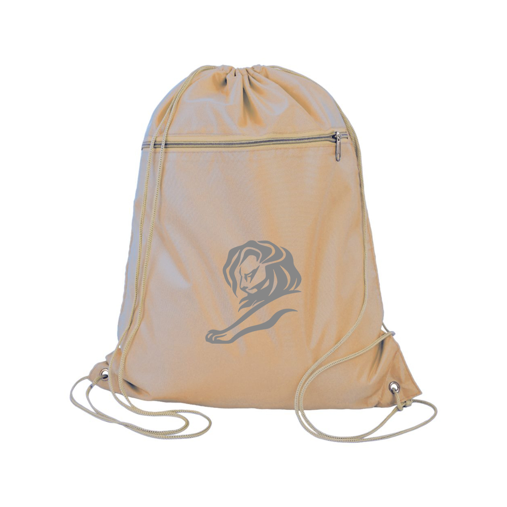 Cannes Lions Q-Tees - Polyester Cinchpack