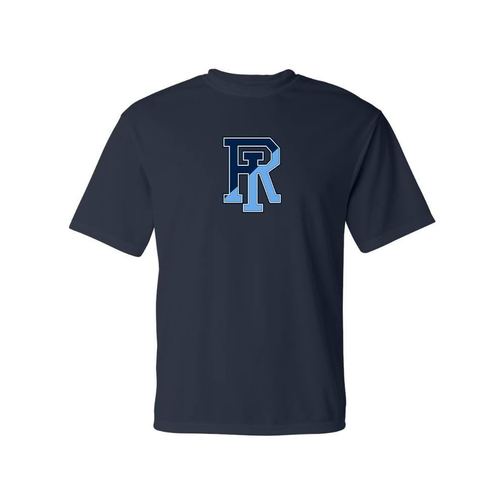 Men's Rhode Island Rams Logo Polyester T-Shirt