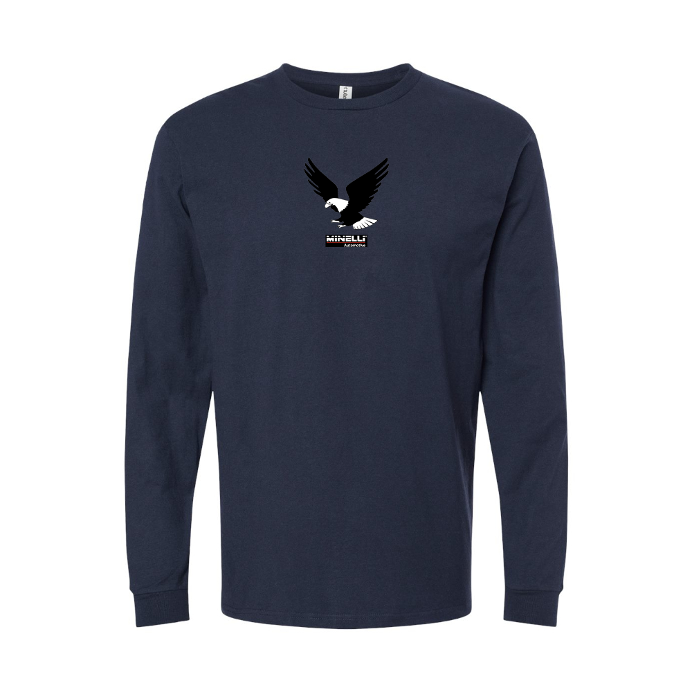 Men's Minelli Automotive Logo Long Sleeve T-Shirt