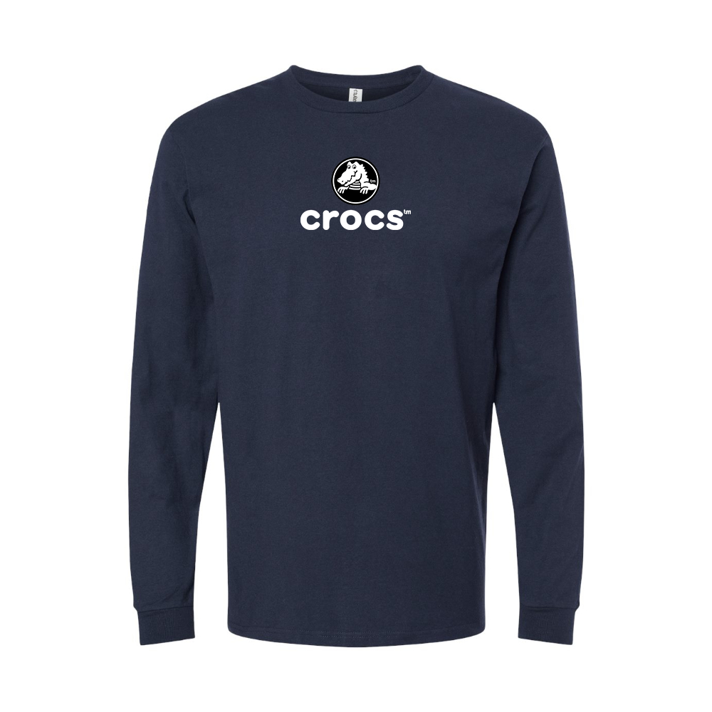 Men's Crocs Logo Long Sleeve T-Shirt
