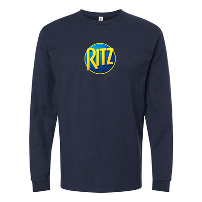 Youth Ritz Crackers Logo Cotton Long Sleeve T-Shirt