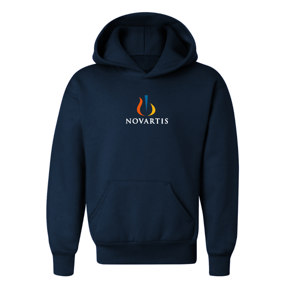 Youth Novartis Logo  Pullover Hoodie