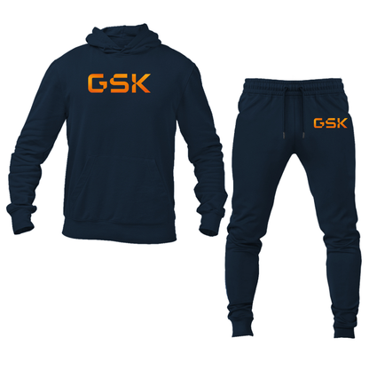 Men's GSK  Logo Hoodie Joggers Set