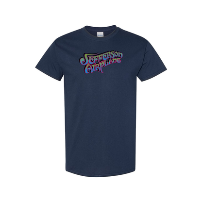 Men's Jefferson Airplane Logo Cotton T-Shirt