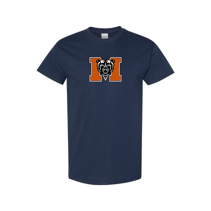 Men's Mercer Bears Logo Cotton T-Shirt