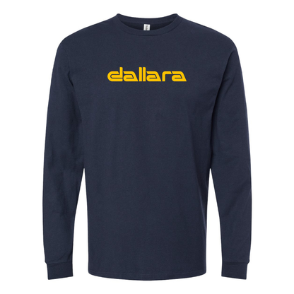Men's Dallara Logo Cotton Long Sleeve T-Shirt