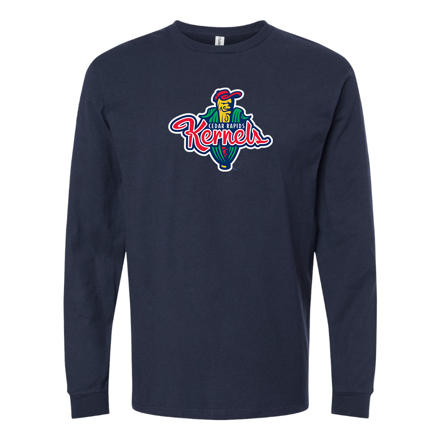 Youth Cedar Rapids Kernels Logo Long sleeves