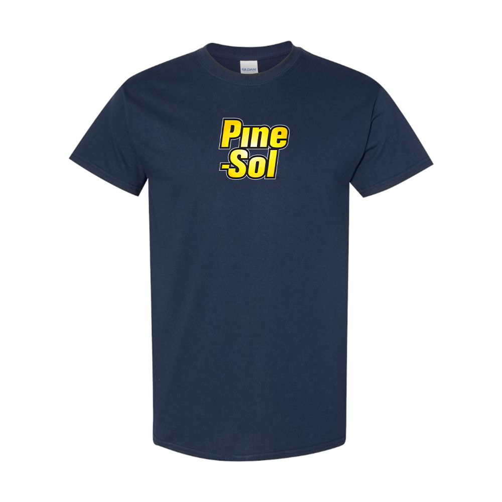 Men's Pine Sol Logo Cotton T-Shirt