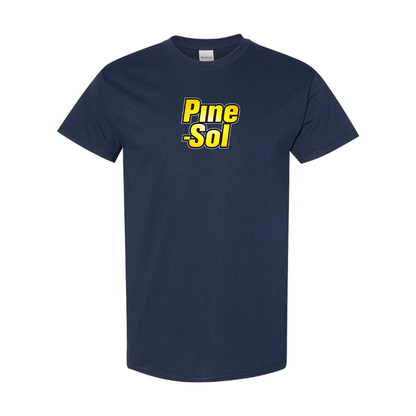 Men's Pine Sol Logo Cotton T-Shirt