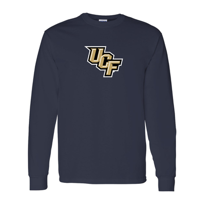 Men's Central Florida Knights   Gildan Heavy Cotton Long Sleeve T-Shirt