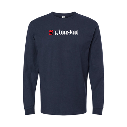 Men's Kingston Logo Long Sleeve T-Shirt